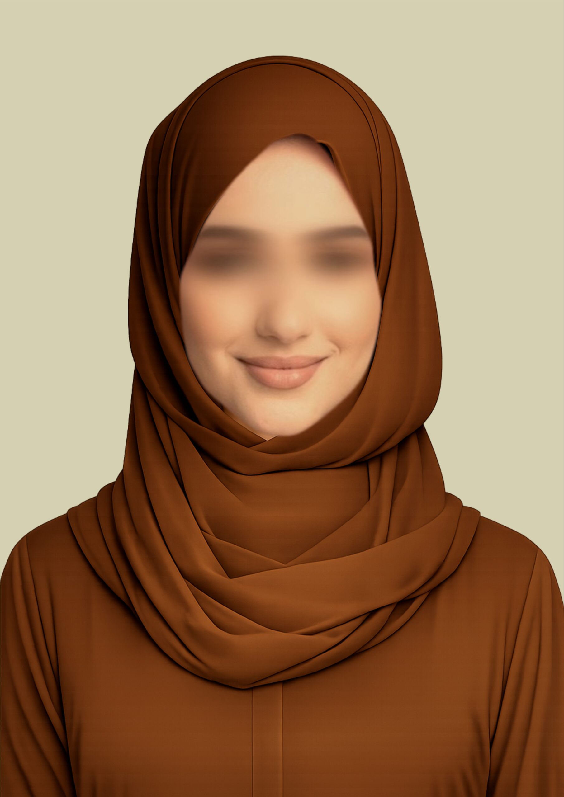 Sienna Soil – Warm Brown Hijab